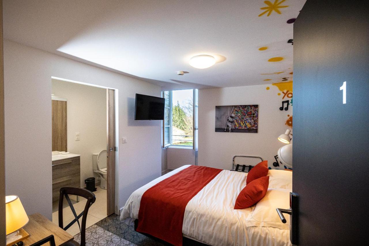 L'Auberge Des Artistes Nieul-sur-l'Autise Kültér fotó